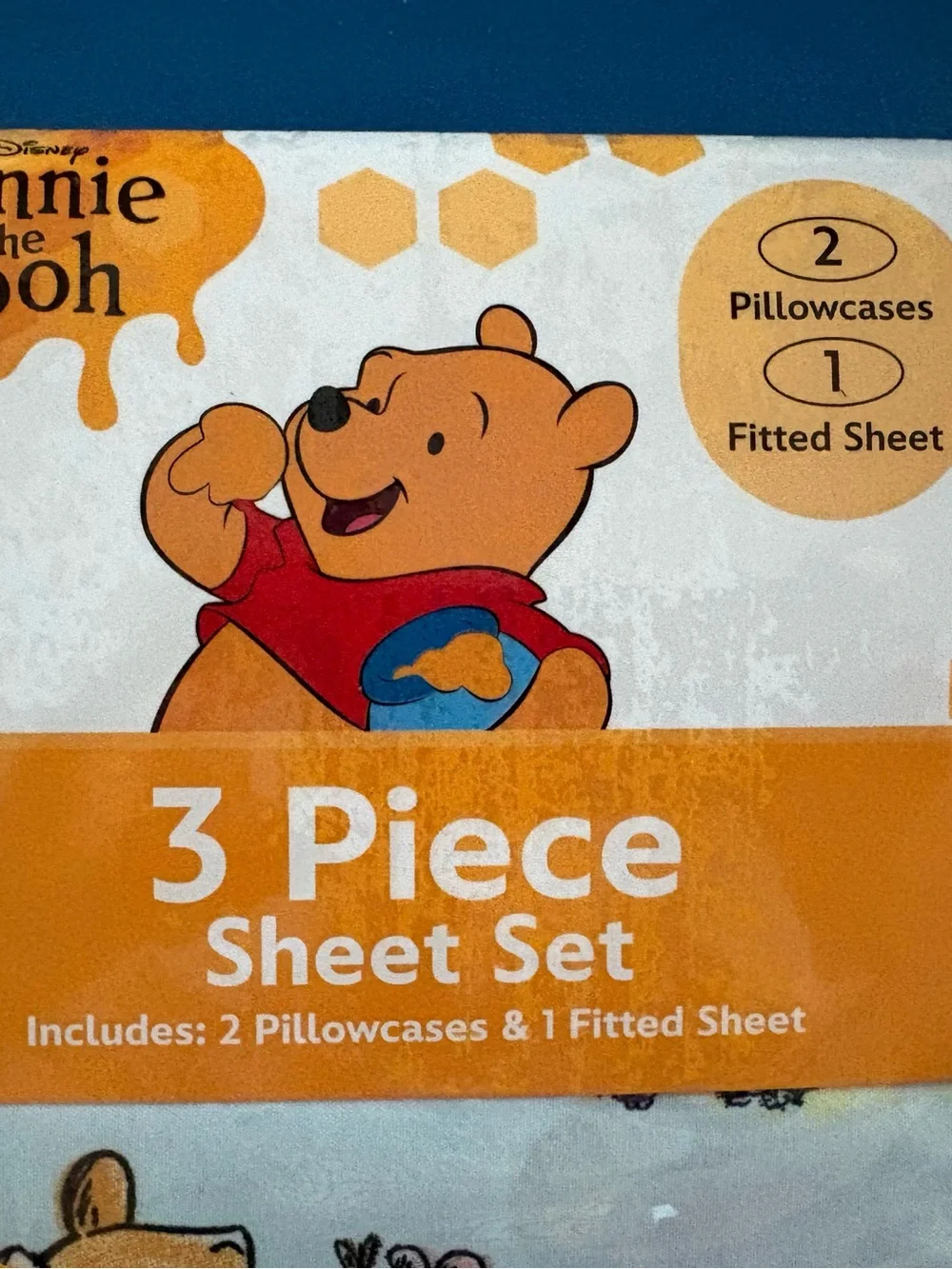 Disney Winnie the Pooh 3 Piece Twin Sheet Set